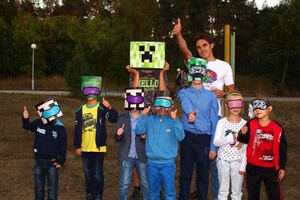 Фотография квеста-анимации Майнкрафт от компании Quest Kids (Фото 3)