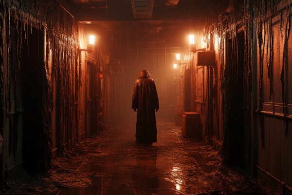 Фотография перформанса «Обряд»