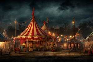 Фотография перформанса Кровавый цирк от компании Favourite Quest (Фото 1)